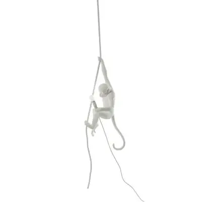 LAMPA WISZĄCA MONKEY BIAŁA OUTDOOR SELETTI