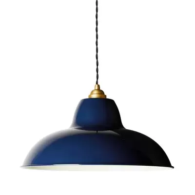 Lampa Wisząca Original 1227 Midi Wide Brass Ink Blue Anglepoise