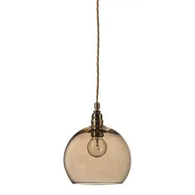 Lampa Wisząca Rowan S Chestnut Brown Ebb&Flow