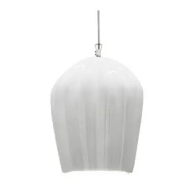 Lampa Wisząca Sahara 29X35 Cm Biała Karman