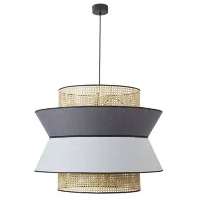 Lampa Wisząca Singapour Xxl Gris Clair&Anthracite Market Set