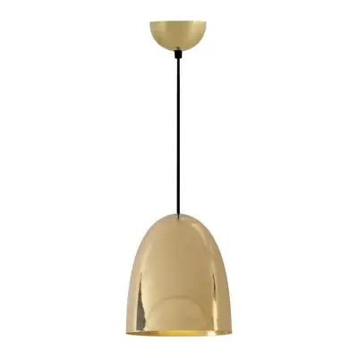 Lampa Wisząca Stanley Średnia Polished Brass Btc