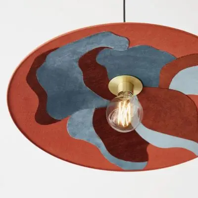LAMPA WISZĄCA Sonia Laudet 80 cm Nostalgia camelia MARKET SET