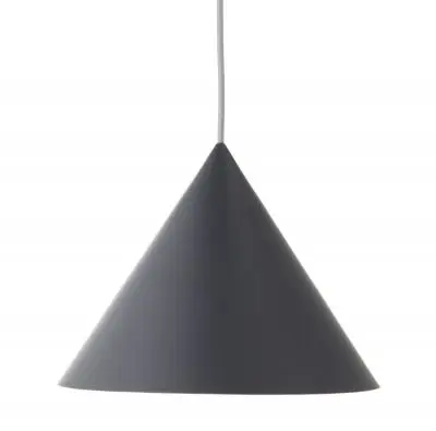 LAMPA WISZĄCA BENJAMIN 30 cm SZARA FRANDSEN