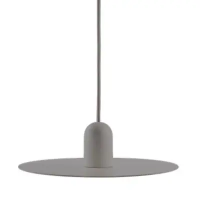LAMPA WISZĄCA Flachmann szara bolia