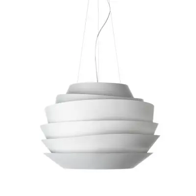 LAMPA WISZĄCA LE SOLEIL biała FOSCARINI