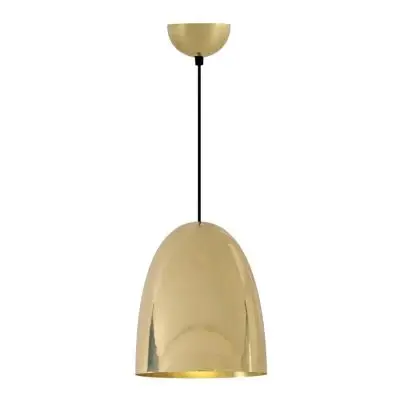 Lampa Wisząca Stanley Duża Polished Brass Btc