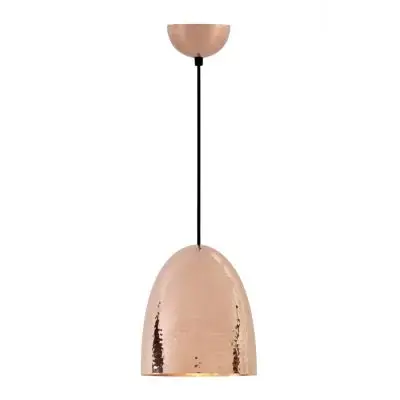 LAMPA WISZĄCA STANLEY ŚREDNIA Hammered Copper BTC