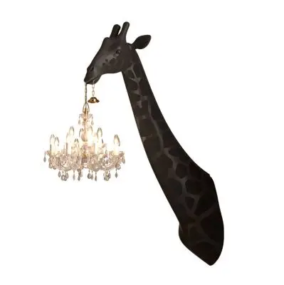 LAMPA CIENNA GIRAFFE IN LOVE PE czarna QeeBoo