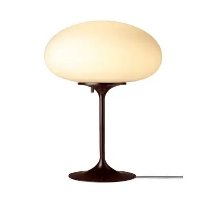Lampa stołowa Stemlite 42 cm czerń wpadająca w czerwony GUBI
