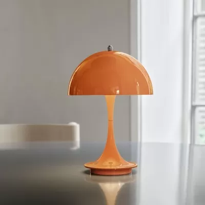 Lampa przenośna Panthella 160 Portable pomarańczowa Louis Poulsen
