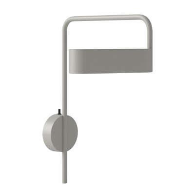 Lampa ścienna Scribe szara Bolia