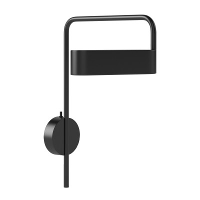 Lampa ścienna Scribe czarna Bolia