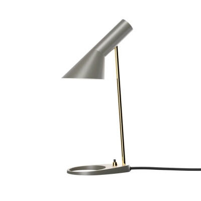 Lampa stołowa AJ Mini mosiężno-szara Louis Poulsen