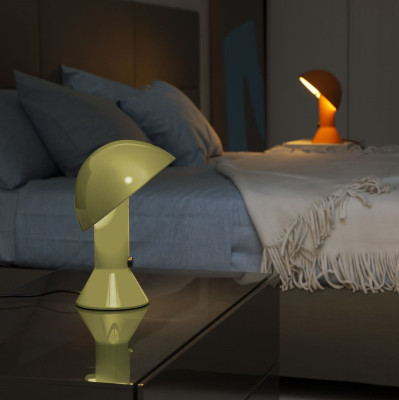 Lampa stołowa Elmetto zielona Martinelli Luce