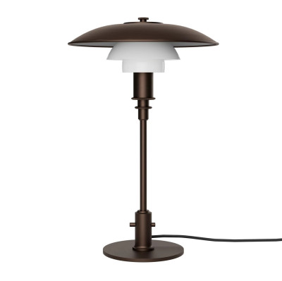 Lampa stołowa PH 3/2 Aged brass-szkło opalowe Louis Poulsen