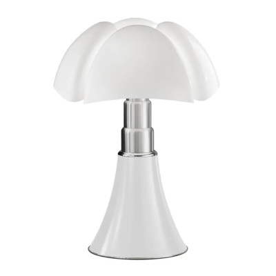 Lampa stołowa Pipistrello Med biała Martinelli Luce