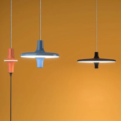Lampa wisząca Avro Junior 2700K czarna Martinelli Luce