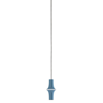 Lampa wisząca Avro Sonda niebieska Martinelli Luce