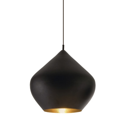 Lampa wiząca Beat Stout czarna Tom Dixon