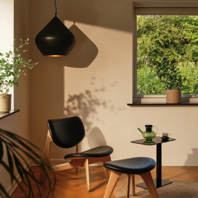 Lampa wisząca Beat Stout czarna Tom Dixon