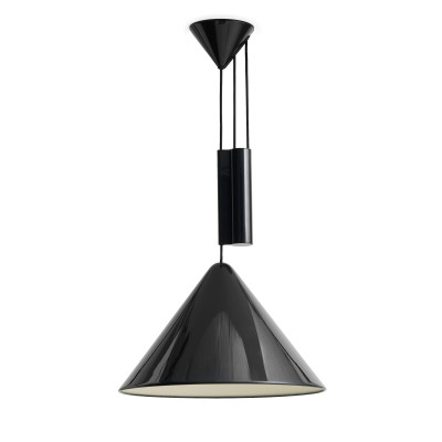 Lampa wisząca Compass regolowana czarna HAY