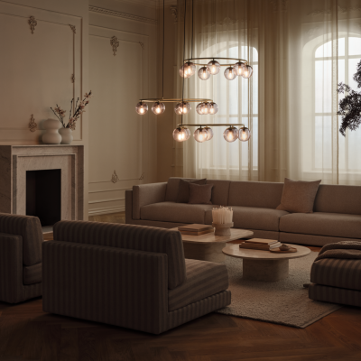 Lampa wisząca Orb 85 cm Bolia
