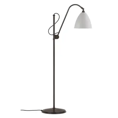 Lampa Podłogowa Bestlite Bl3 21 Cm Czarny Mosiądz Klasyczna Biała Gubi