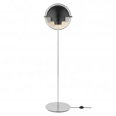 Lampa Podłogowa Multi-Lite Chrome Black Semi Matt Gubi