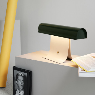 Archive table lamp 50 cm green gray Northern