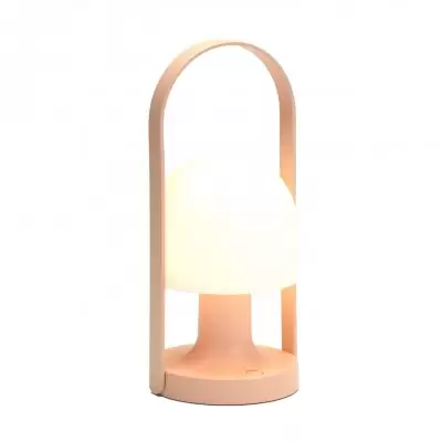 Lampa Stołowa Przenośna Followme Pink Marset