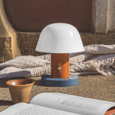 Lampa stołowa Setago JH27 Rust & Thunder Andtradition