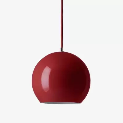 Lampa Wisząca Topan Vp6 Vermilion Red Andtradition