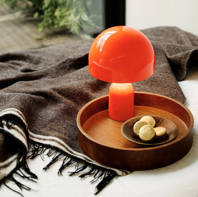 Lampa bezprzewodowa Bell Led pomarańczowa Tom Dixon