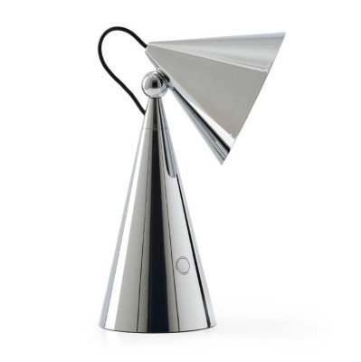 Lampa bezprzewodowa Pose srebrna Tom Dixon