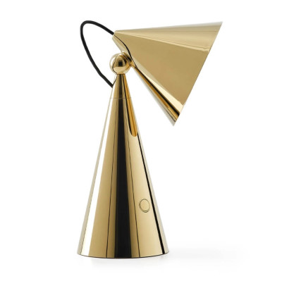 Lampa bezprzewodowa Pose złota Tom Dixon