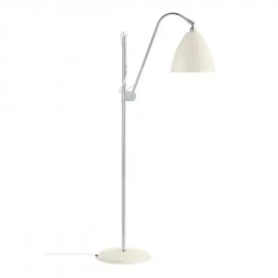 Lampa podłogowa Bestlite BL3 21 cm stal chromowana biała matowa Gubi