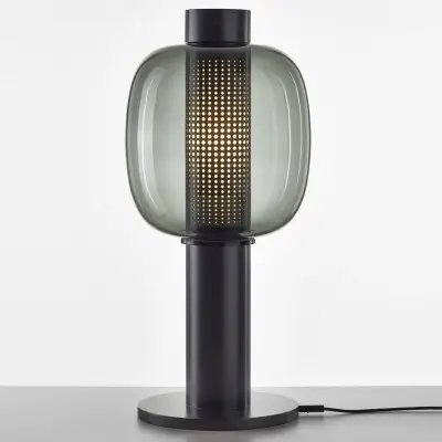 Lampa Podłogowa Bonbori 80 Cm Cm Przydymiona Szara Brokis