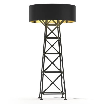 Lampa podłogowa Construction 139 cm czarna Moooi
