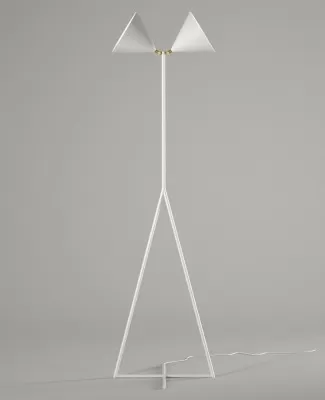 Lampa podłogowa Deux biała Atelier Areti