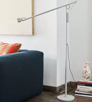 Lampa podłogowa Fifty-Fifty jasnoszara Hay