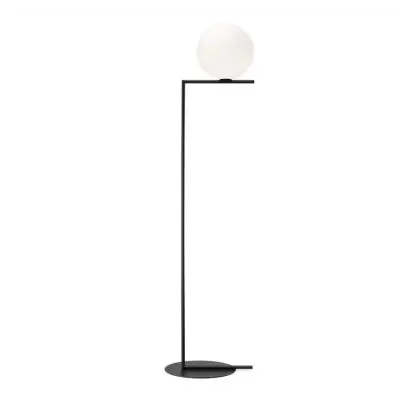 Lampa podłogowa Ic F2 czarna Flos