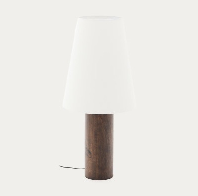 Lampa podogowa Marga brzowa Kave Home