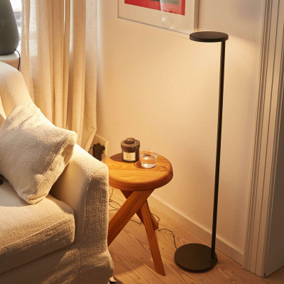 Lampa podłogowa Oblique brązowa Flos