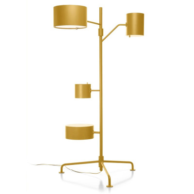 Lampa podłogowa Statistocrat złota Moooi