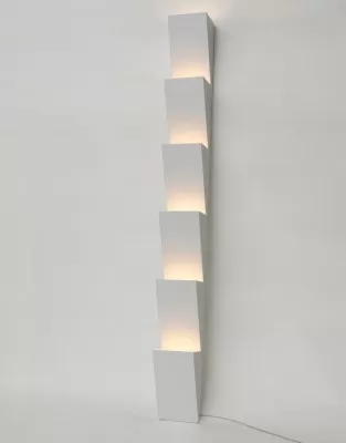Lampa podłogowa Steps biała Atelier Areti