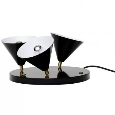 Lampa podłogowa Three cones czarna Atelier Areti