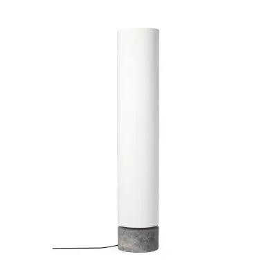 Lampa podłogowa Unbound 120 cm biała Gubi