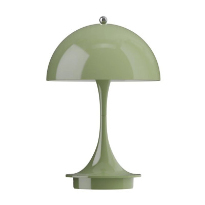 Lampa przenośna Panthella 160 Portable zielona Louis Poulsen