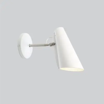 Lampa cienna Birdy short biao-stalowa Northern